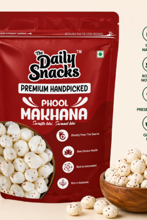 The Daily Snacks Makhana – Premium Handpicked