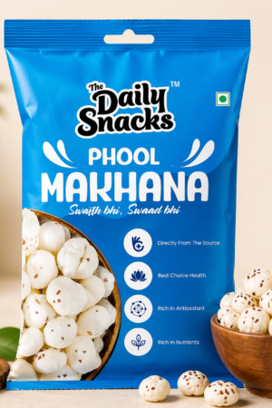 The Daily Snacks Makhana – Classic Raw