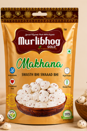 Murlibhog Makhana – Gold Premium Raw (250g)
